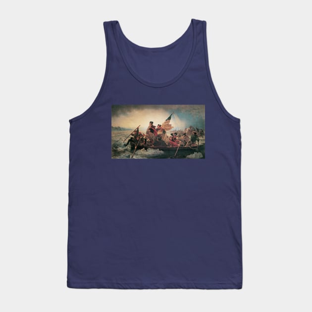 Washington Crossing the Delaware by Emanuel Leutze Tank Top by MasterpieceCafe